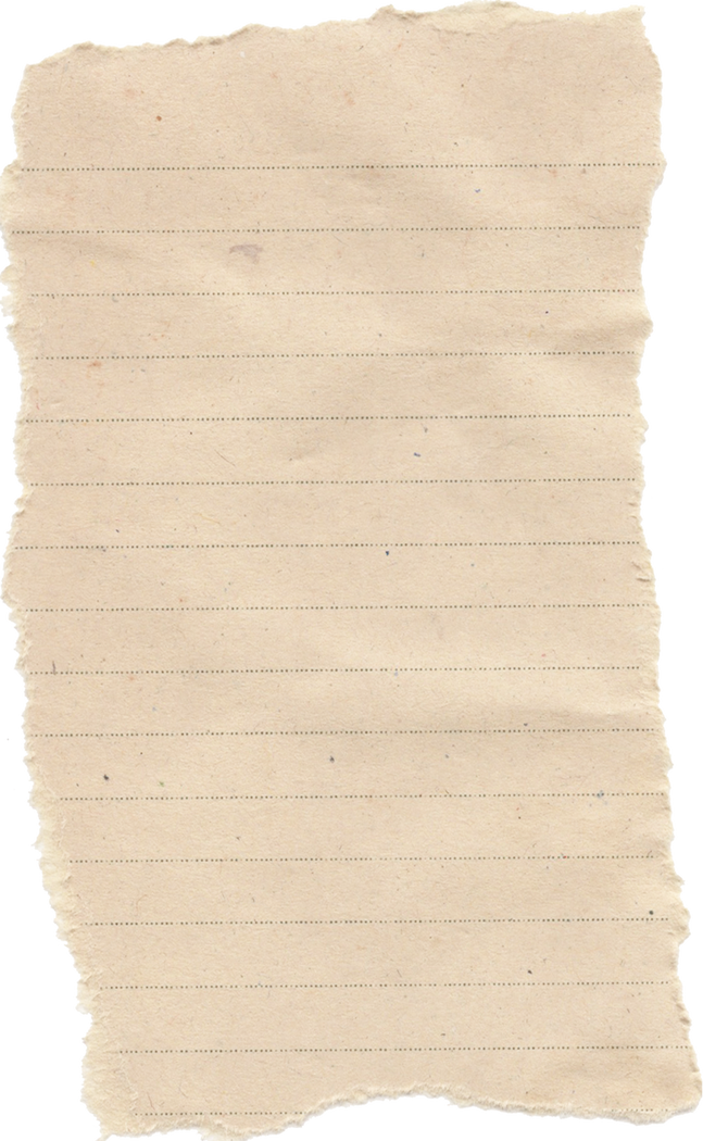 Scrapbook Cutout Brown Paper